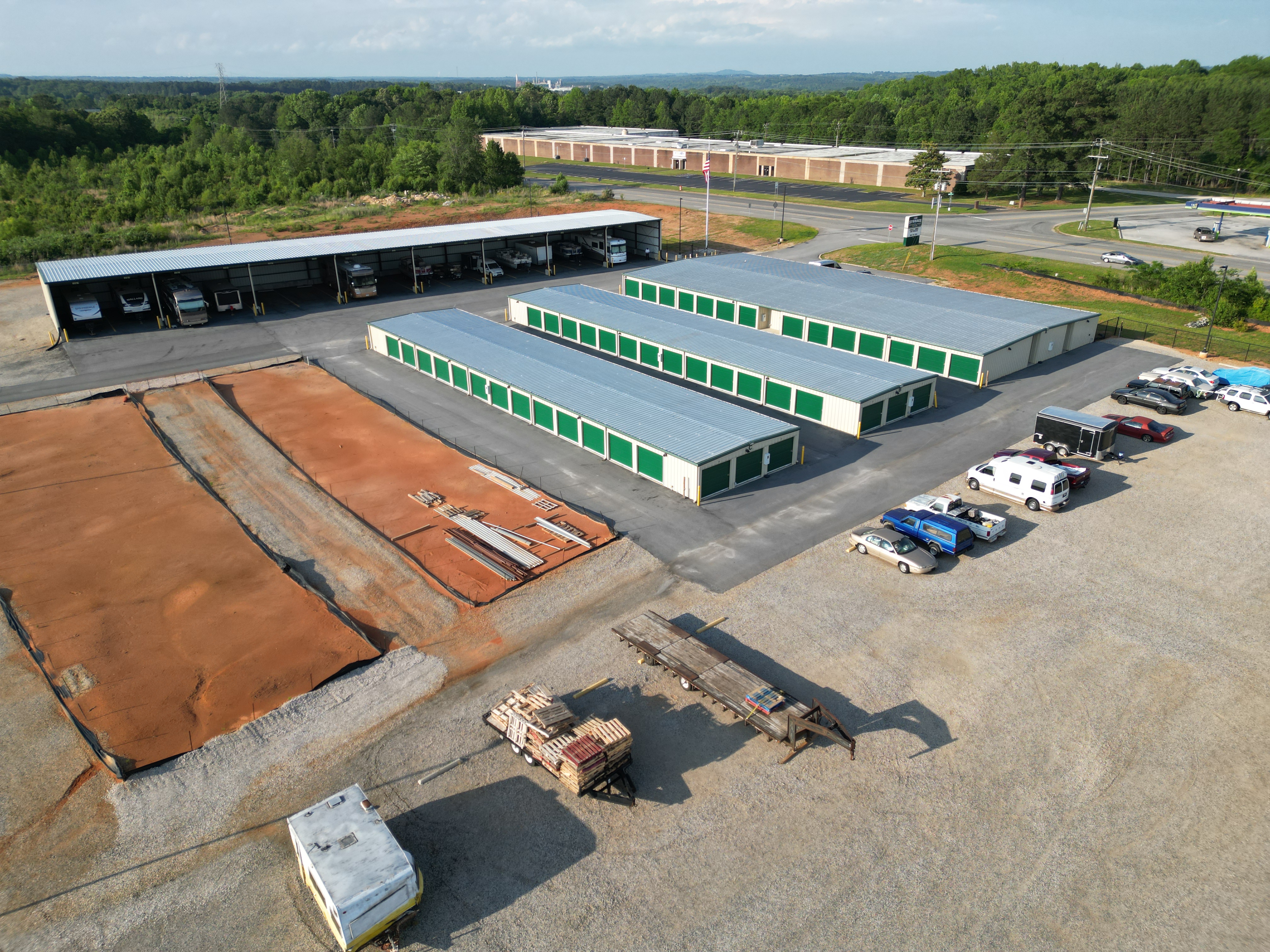 I-85 Storage Buildings Under Construction